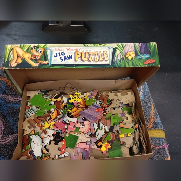 Vintage 1940's Jaymar Walt Disney 300 Piece Puzzle Series 2 Mickey Mouse - Picture 5 of 8